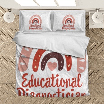 Discover Educational Diagnostician Squad School Psychologist Psyc 11 Bedding Sets