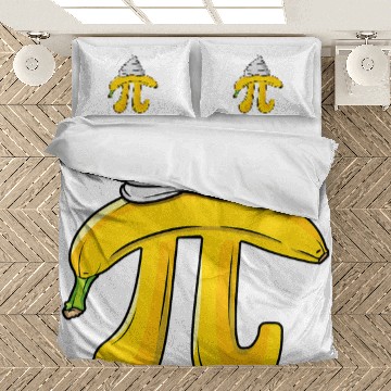 Discover Banana Cream Pie Math Day Mathematics Happy Pi Day Bedding Sets