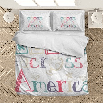 Discover Reading Book Reads Across Bedding Sets America Reading Teacher Books Reader Kids Reader Bedding Sets