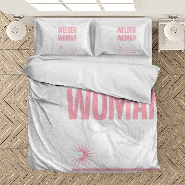 Discover Welders Welder Woman Im Both Get Over It Welding Fabricator Baseball Tees Bedding Sets
