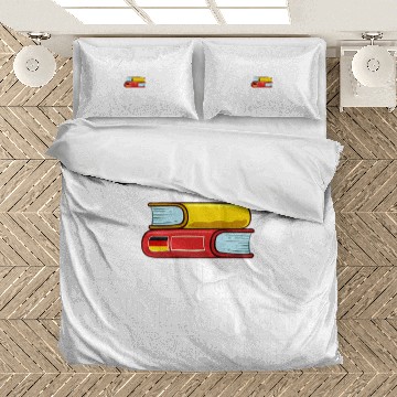 Discover German Teacher Germany Flag Language Lesson Student 4 Bedding Sets