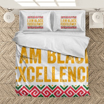 Discover Black History Month I Am Black Excellence Zip Bedding Sets