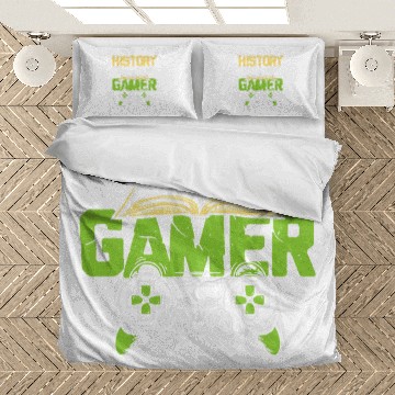 Discover History Buff By Day Gamer By Night Bedding Sets
