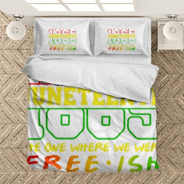 Discover Juneteenth 1865 Black Pride Celebrating Black Freedom Gifts Baseball Tees Bedding Sets