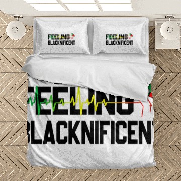 Discover black power fist feeling blacknificent heartbeat Baseball Tees Bedding Sets