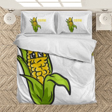 Discover Corn Cob Design For Maize Food Lover 2Im Cornfused Bedding Sets