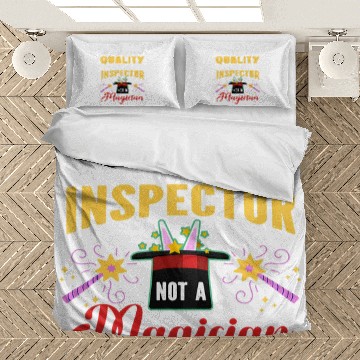 Discover Im A Quality Control Inspector Not A Magician Bedding Sets
