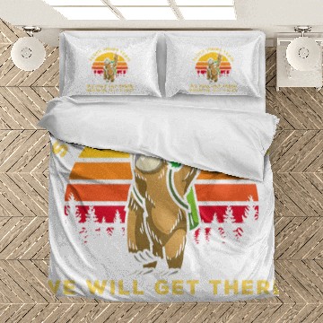 Discover Sloth Pet hiking mountaineering peaks mountain hiking Bedding Sets