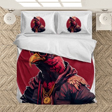 Discover Chicken Pet Cool Rap Hip Hop RB Rapper 0 Baseball Tees Bedding Sets