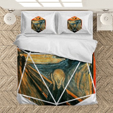 Discover Dragon Pet D20 The Scream D20 Bedding Sets D20 Dice Art Bedding Sets Bedding Sets