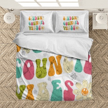 Discover Groovy Student Council Vibes School Student Teacher 1 Bedding Sets