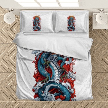 Discover Dragon Pet Japanese Dragon Legend Bedding Sets