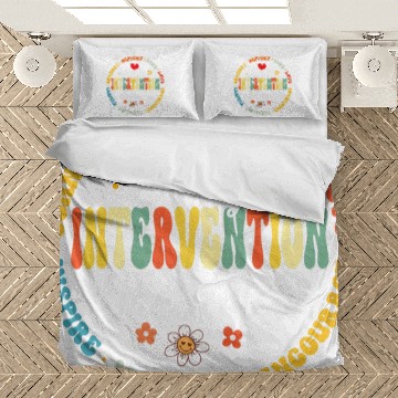 Discover Intervention Teacher Team Early Intervention Therapist 6 Bedding Sets
