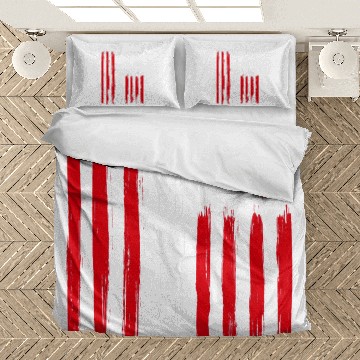 Discover Columbus Day Distressed USA Flag Bedding Sets