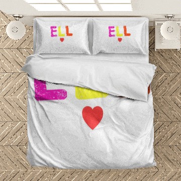 Discover ELL TEAM Crew Squad English Language Learner School Staff Bedding Sets