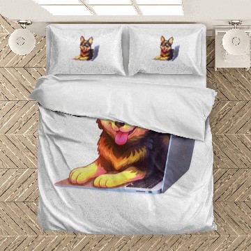 Discover Im a Blogger I Do ClickClickClick On The Computer 4 Bedding Sets