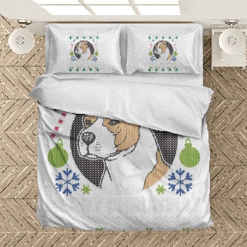 Discover Pit Bull Amstaff Ugly Christmas Tacky xmass Gift Idea Baseball Tees Bedding Sets