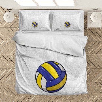 Discover Take The Game To The Net Funny Volleyball Player Setter Bedding Sets