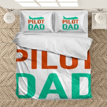 Discover Airlines Pilot Dad in Online Bedding Sets