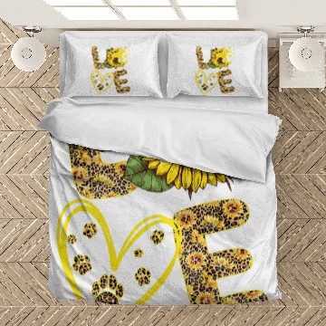 Discover Love Cane Corso Sunflower Dog Lover Gift 1 Bedding Sets