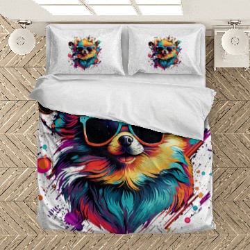 Discover Womens Pomeranian Mom Dog 2 Bedding Sets