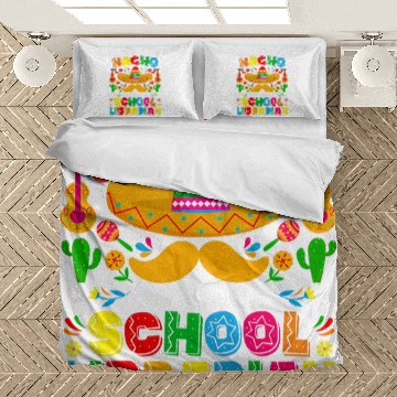 Discover Nacho Average School Librarian Funny Mexican Cinco De Mayo Bedding Sets