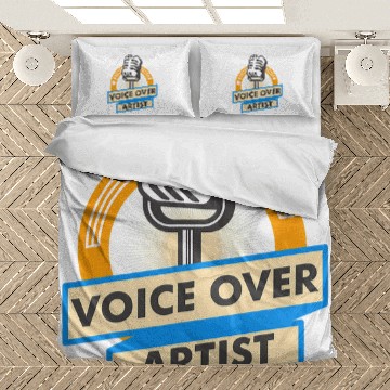 Discover Voice over artist vintages Microphone Zip Bedding Sets