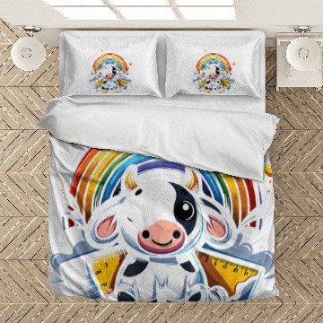 Discover I Love Math And Cows Costume Teachers Students 21 Bedding Sets