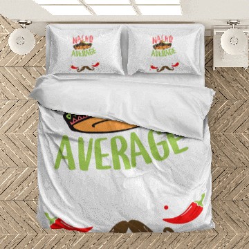 Discover Nacho Average Chauffeur Sombrero Beard Cinco de Mayo Bedding Sets