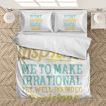 Discover Funny Inspire Pi Day Motivational Math Student Bedding Sets