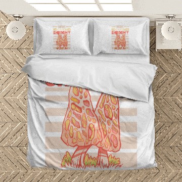 Discover Morels Mushroom Picker Mushroom Farmer Mushroom 21 Bedding Sets
