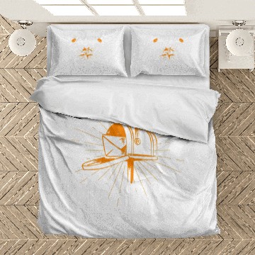 Discover Not Happy Until Last Box Happy Postal Worker Costume Bedding Sets