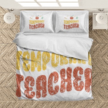 Discover Temporary Teacher Permanent Impact Women Substitute Teacher 3 Bedding Sets