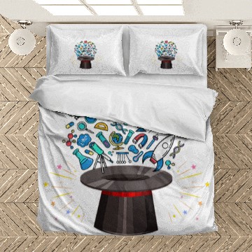 Discover Science Its Like Magic But Real Chemistry Sorcery Bedding Sets