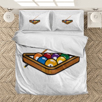 Discover I Beat People With A Stick Billiard Pool Player Bedding Sets