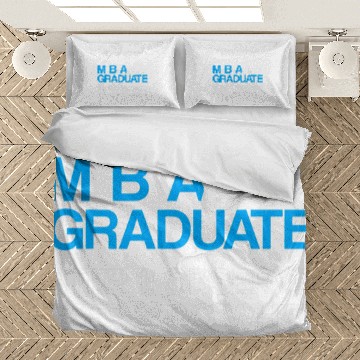 Discover MBA Student Business Degree Graduation 98 Bedding Sets