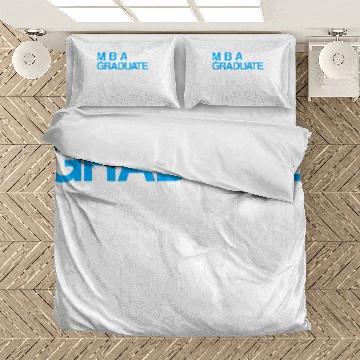 Discover MBA Student Business Degree Graduation 82 Bedding Sets