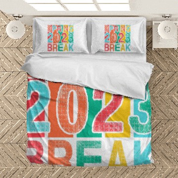 Discover Spring Break Women College Student Florida Beach Trip Bedding Sets
