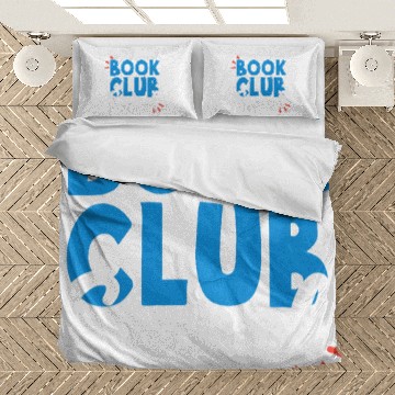 Discover Book Club Squad for Reading and Book Lovers Bedding Sets
