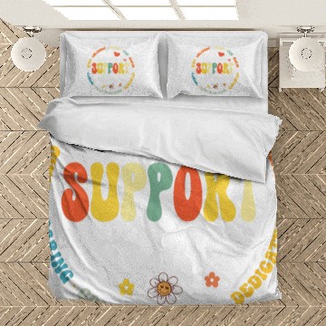 Discover Groovy Student Support Crew Appreciation Day Back To School Bedding Sets