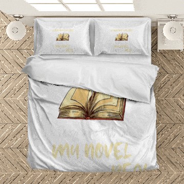 Discover Writer Writing Imaginary Friends Book Lover Reading Novel Bedding Sets