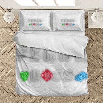 Discover FinalBoss Funny Gamer Wrestling Enjoy Gaming for fun 2 Baseball Tees Bedding Sets