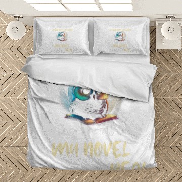 Discover Writer Owl Writing Imaginary Friends Reading Book Lover Bedding Sets