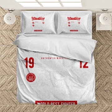 Discover Wrestling League Honor Fighter Sport Bedding Sets