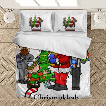 Discover Gangs All Here Chrismukkah Bedding Sets