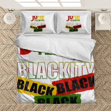 Discover Junenth Celebrating 1865-I'm Blackity Black Black Bedding Sets