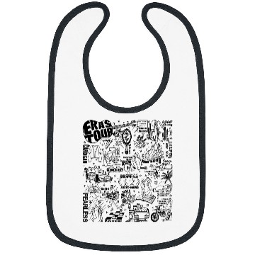 Discover Eras Tour Bibs, Eras Tour Merch Comfort Colors Bibs, Love Story