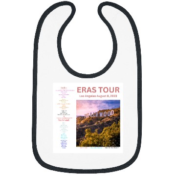 Discover Eras Tour Setlist - Los Angeles Night 5 Bibs