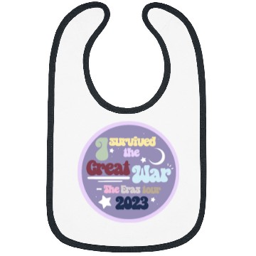 Discover I survived the Great wars Eras tour ticket wars Bibs