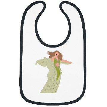 Discover green folklore dress eras tour spin Bibs